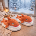 🦈 Pantofole Squaletto in Peluche Antiscivolo – Morbide e Divertenti